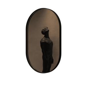 Зеркало в черной раме NOLVIS S, 81 х 51 см