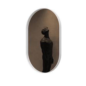 Зеркало в белой раме NOLVIS S, 81 х 51 см