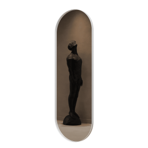 Зеркало в белой раме NOLVIS L, 180 х 60 см