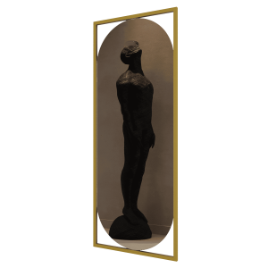 Зеркало в золотой раме KVADEN M, 139 х 54 см