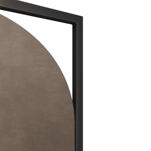 Зеркало в черной раме KVADEN L, 180 х 60 см