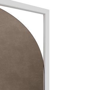 Зеркало в белой раме KVADEN L, 180 х 60 см