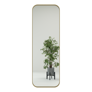 Зеркало в золотой раме KUVINO M, 150 х 50 см