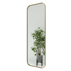 Зеркало в золотой раме KUVINO M, 150 х 50 см