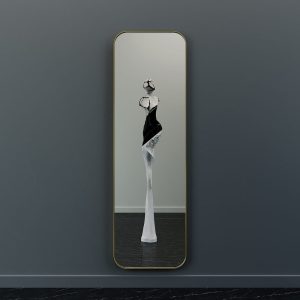 Зеркало в золотой раме KUVINO L, 180 х 55 см