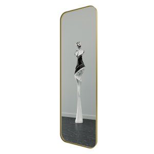 Зеркало в золотой раме KUVINO L, 180 х 55 см