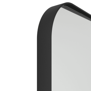 Зеркало в черной раме KUVINO M, 150 х 50 см