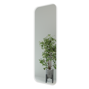 Зеркало в белой раме KUVINO M, 150 х 50 см