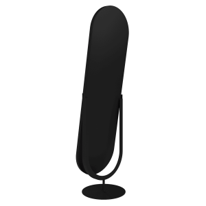 Зеркало в черной раме OZEVIS, 165 х 46 см