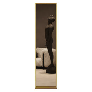 Зеркало в золотой раме ZELISO-1, 185 х 45 см