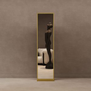 Зеркало в золотой раме ZELISO-1, 185 х 45 см