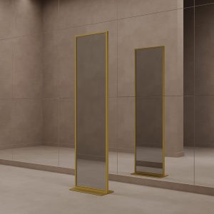 Зеркало в золотой раме ZELISO-2, 185 х 45 см