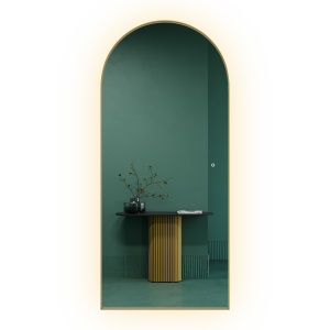 Зеркало в золотой раме с подсветкой 3 в 1, ARKIS L LED, 180 x 80 см