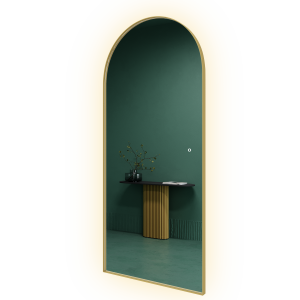 Зеркало в золотой раме с подсветкой 3 в 1, ARKIS L LED, 180 x 80 см