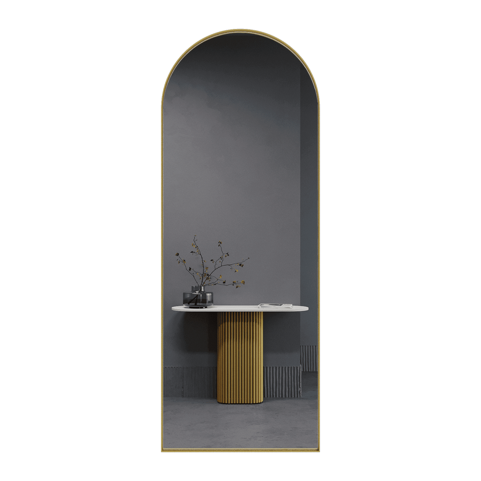 Зеркало в золотой раме ARKIS M, 160 х 60 см