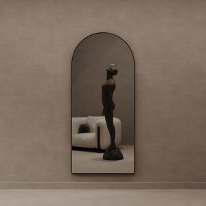 Зеркало в черной раме ARKIS, 180 х 80 см