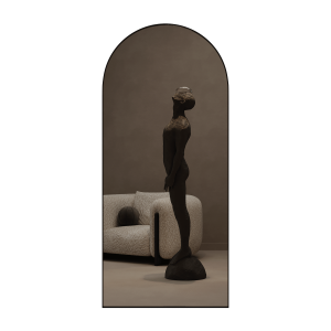 Зеркало в черной раме ARKIS, 180 х 80 см