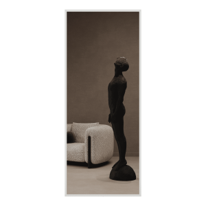 Зеркало-стеллаж KATARIS XL белый, 200 x 80 см