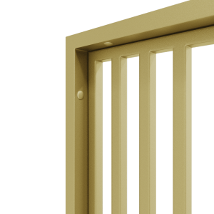 Перегородка золотая LATTIQUE V, 200 х 91 см