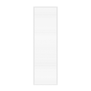 Перегородка белая LATTIQUE G, 217 х 80 см