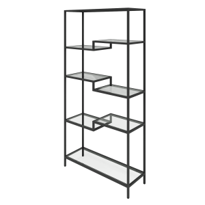 Стеллаж LEVELIS черный, 200 х 100 см