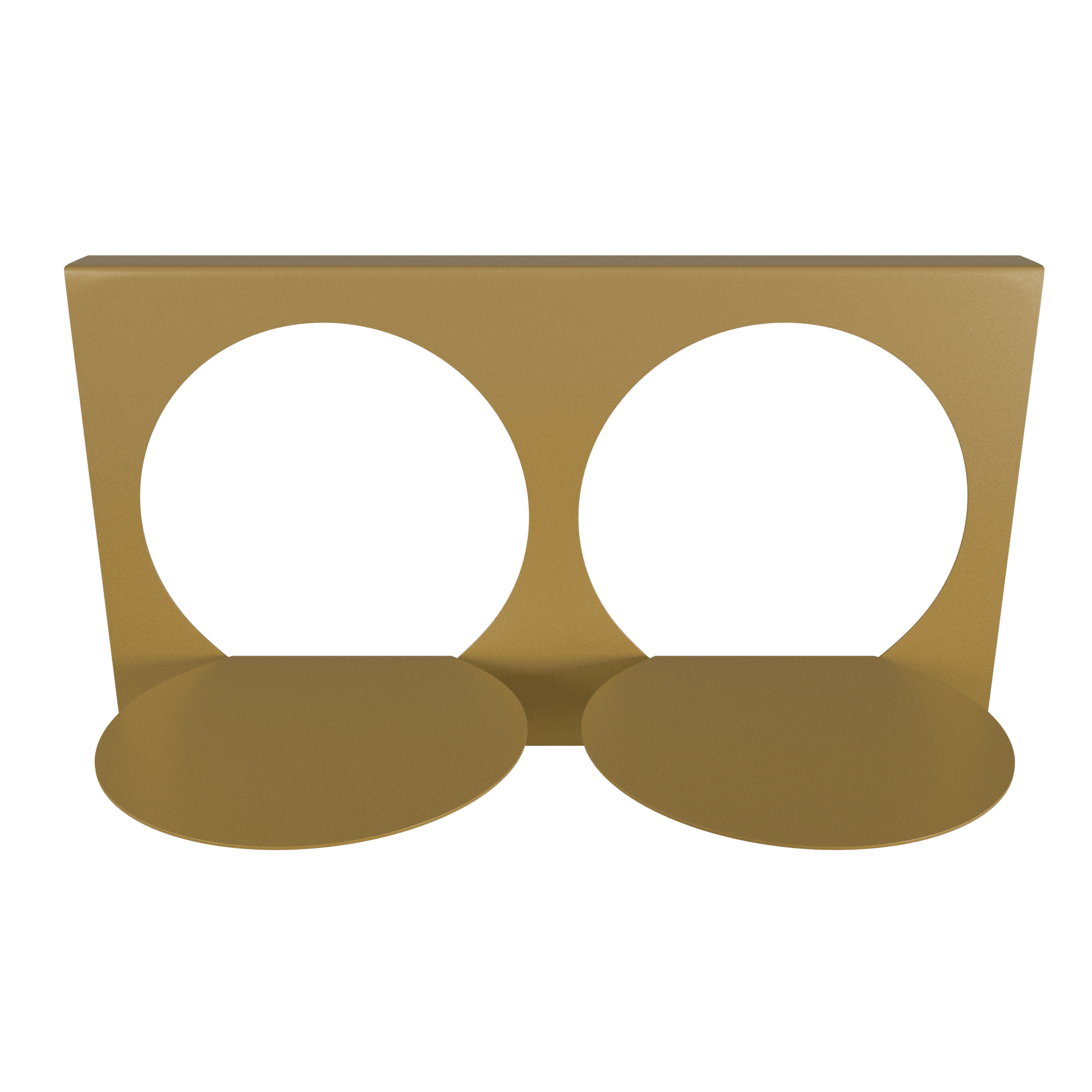 Полка GNUTUM золотая, 64 x 34 см