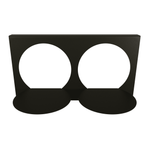 Полка GNUTUM черная, 64 x 34 см