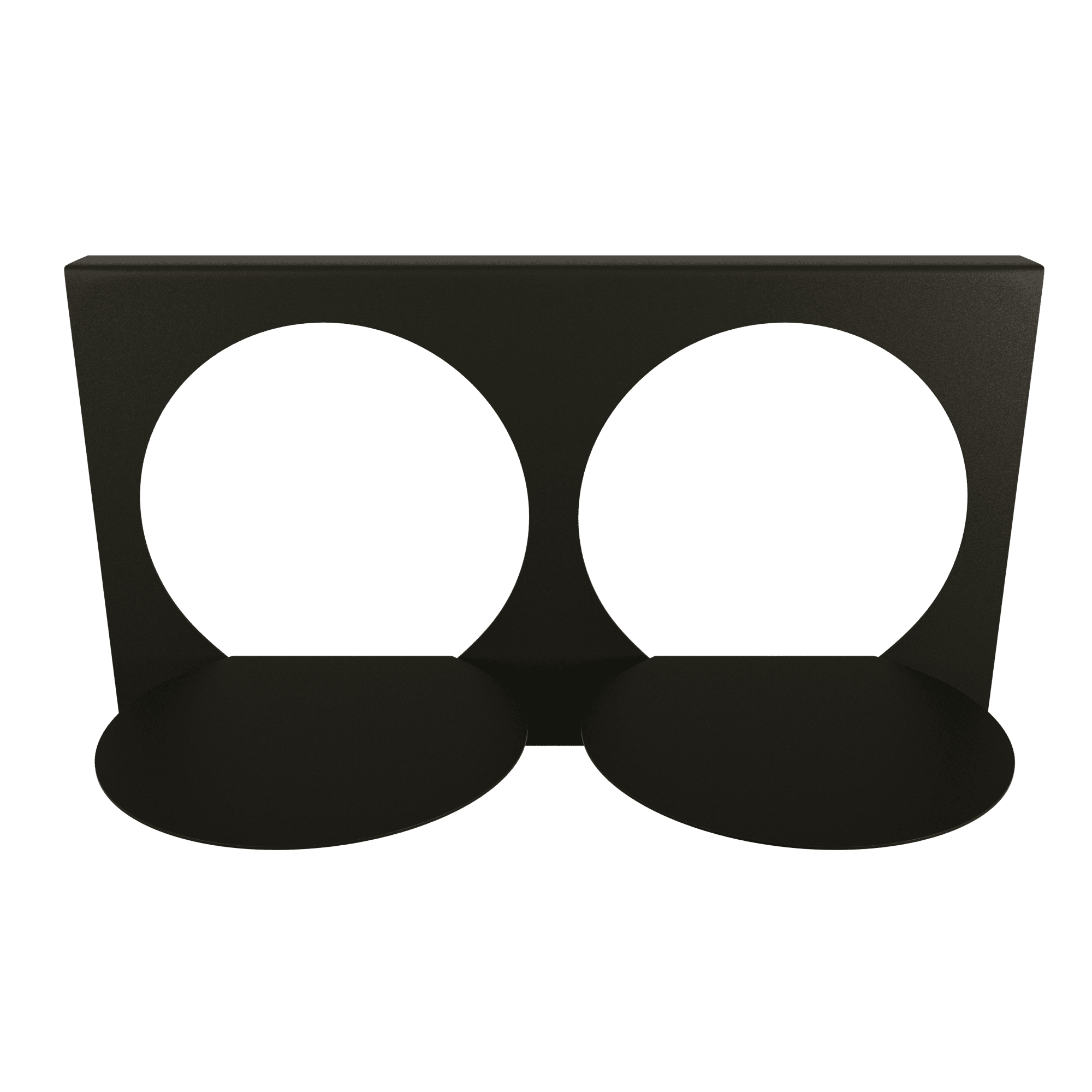 Полка GNUTUM черная, 64 x 34 см