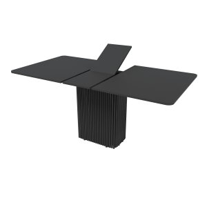 Обеденный стол TRUBIS R Max 140/170 х 90 см, черный