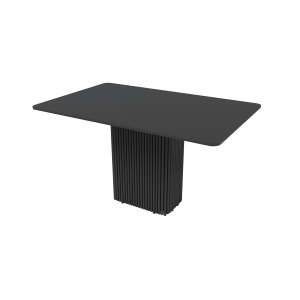 Обеденный стол TRUBIS R Max 140/170 х 90 см, черный