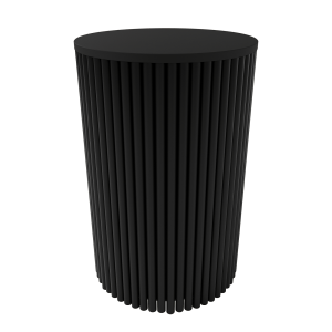 Журнальный столик TRUBIS Wood S D40 см, черный