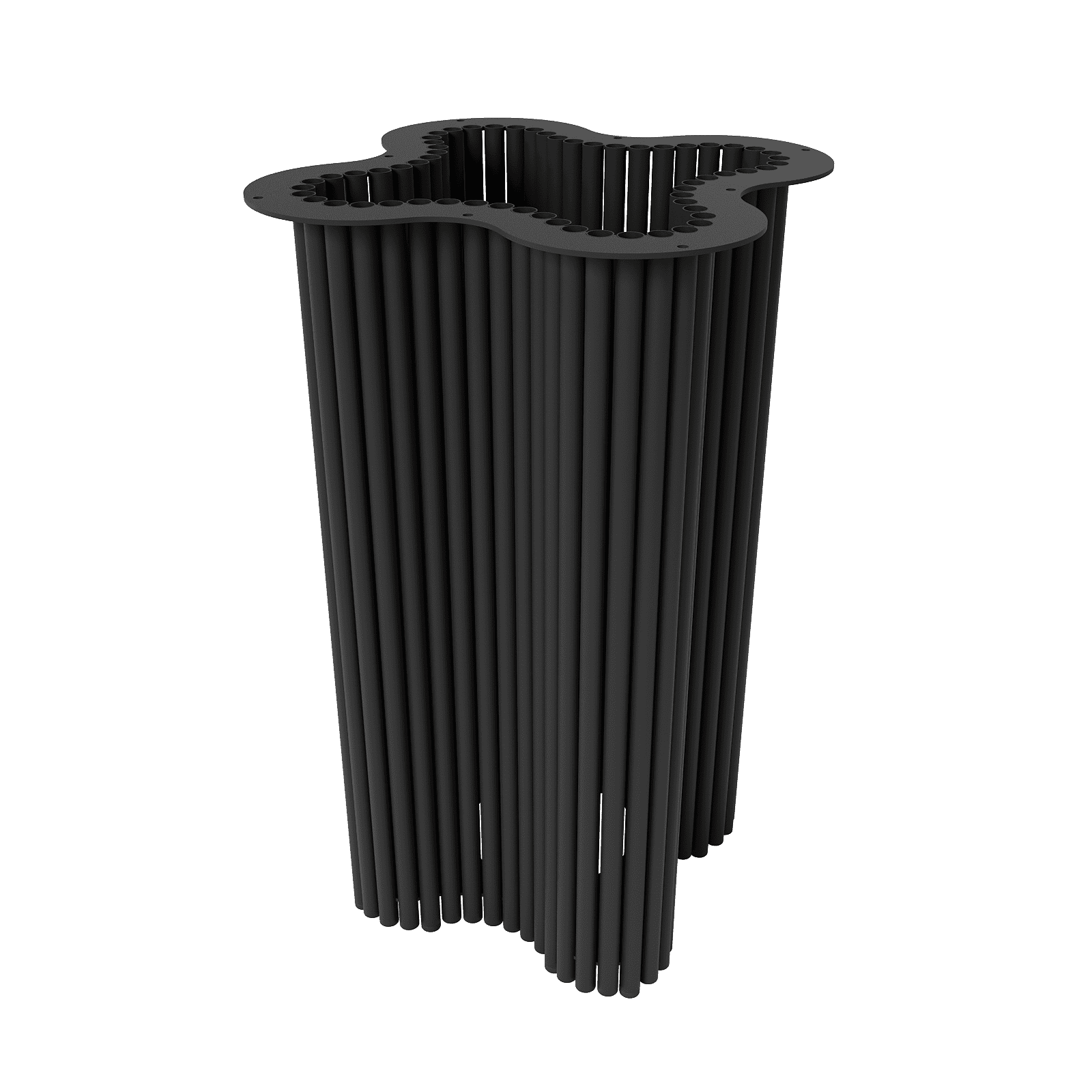 Подстолье черное TRUBIS C, 35 х 35 см