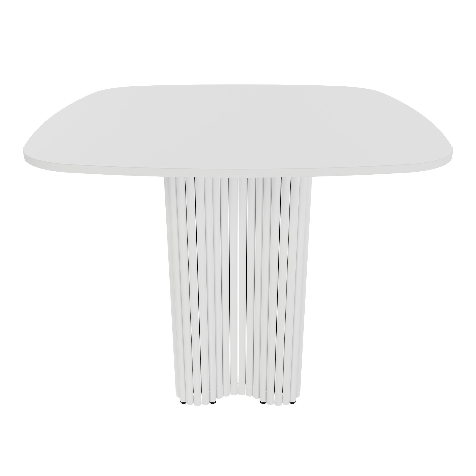 Обеденный стол TRUBIS Wood CLEVER 90 см, белый