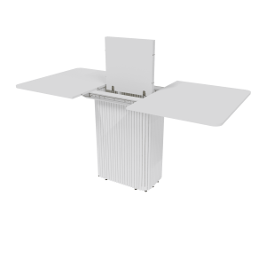 Обеденный стол TRUBIS R Max 120/160 х 80 см, белый