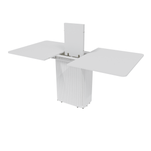 Обеденный стол TRUBIS R Max 140/170 х 90 см, белый