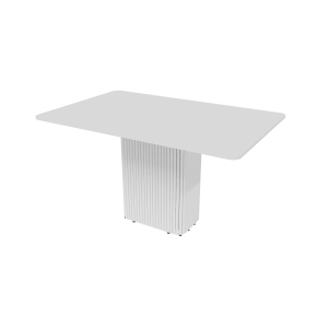 Обеденный стол TRUBIS R Max 140/170 х 90 см, белый