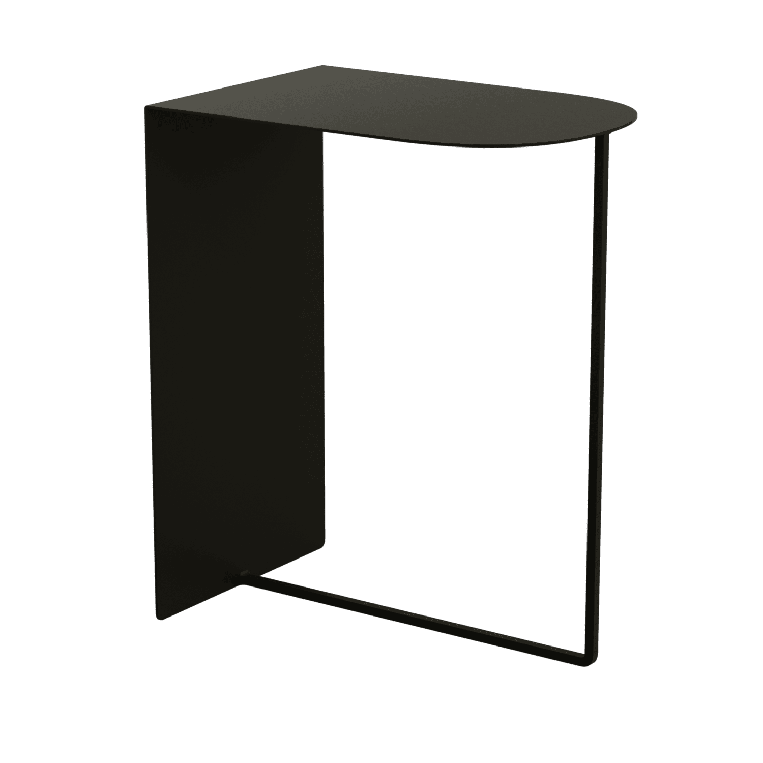 Журнальный столик FORMEO черный, 45 х 30 см