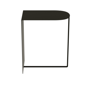 Журнальный столик FORMEO черный, 45 х 30 см