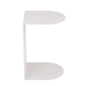 Журнальный столик EVULO белый, 40 х 35 см