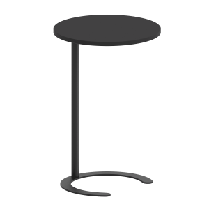 Журнальный столик HORSIX Wood 40 х 40 см, черный