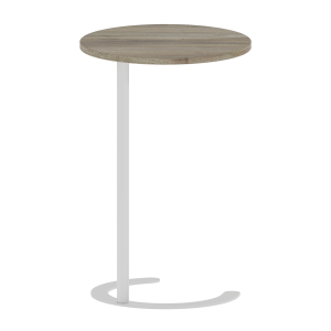 Журнальный столик HORSIX Wood 40 х 40 см, орех/белый