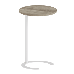 Журнальный столик HORSIX Wood 40 х 40 см, орех/белый