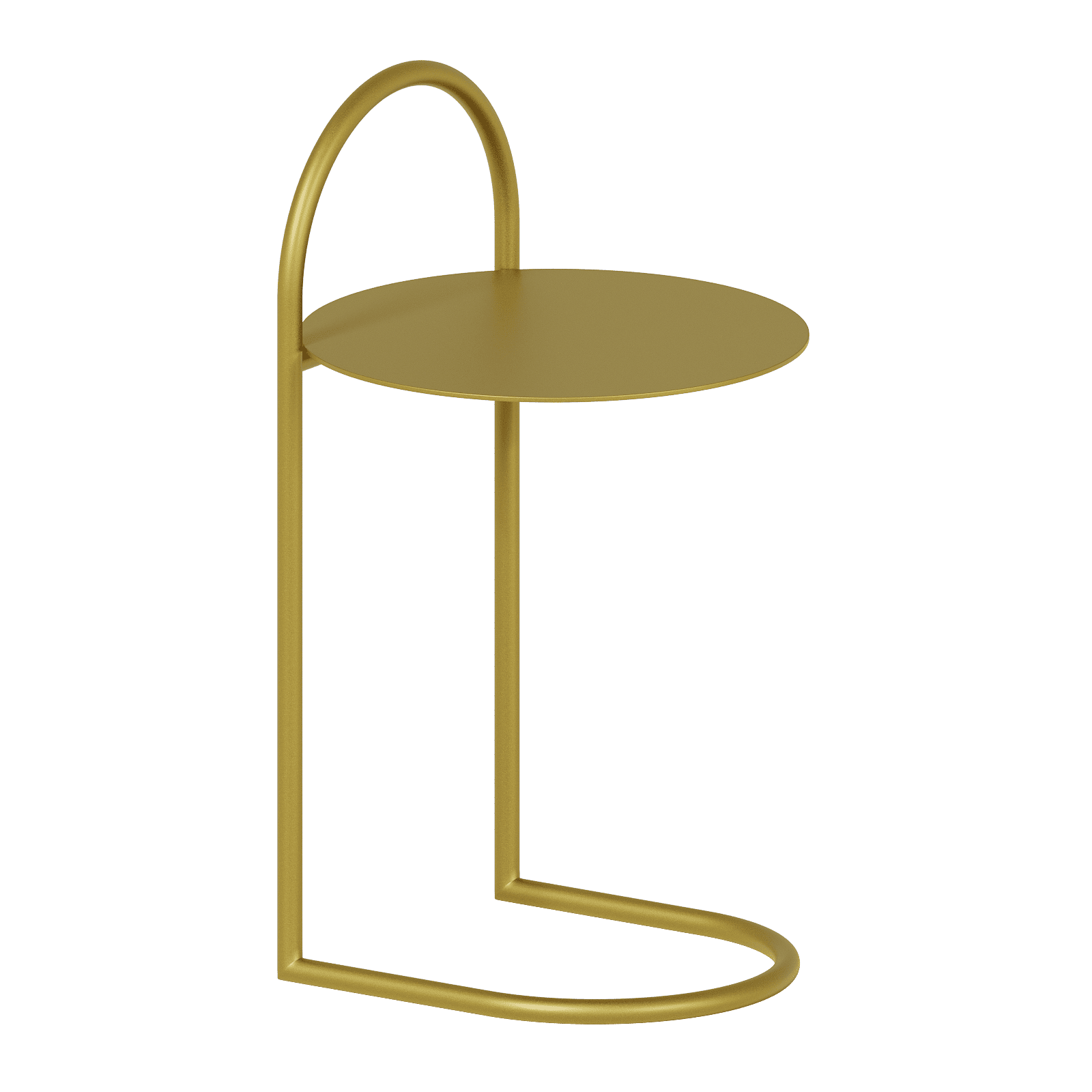 Журнальный столик EVEZER золотой, 40 х 40 см