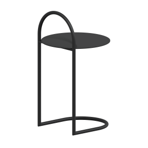 Журнальный столик EVEZER черный, 40 х 40 см