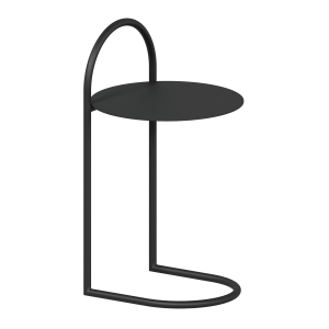 Журнальный столик EVEZER черный, 40 х 40 см