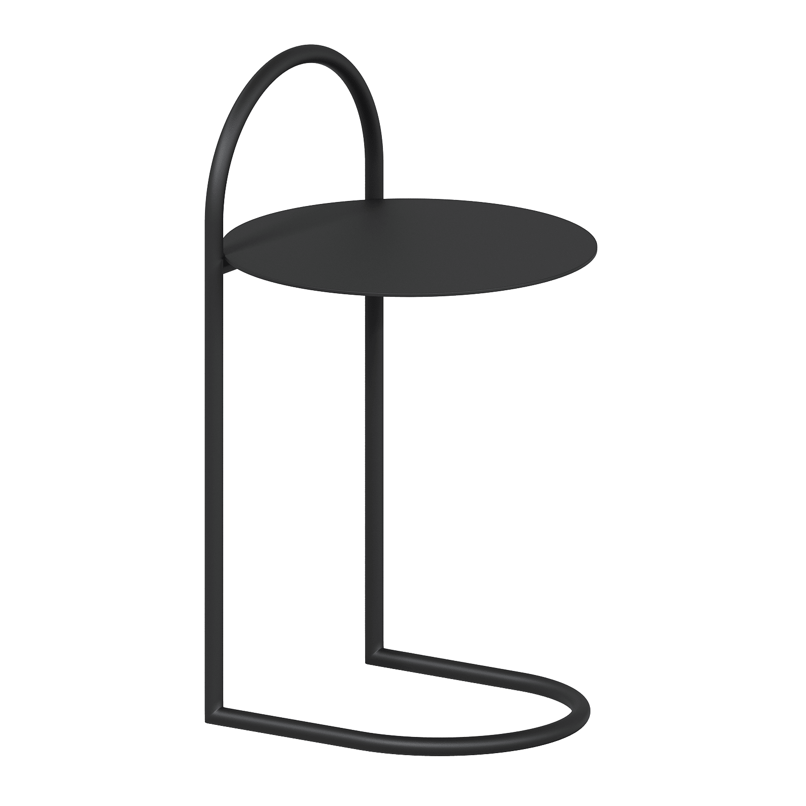 Журнальный столик EVEZER черный, 40 х 40 см