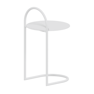 Журнальный столик EVEZER белый, 40 х 40 см