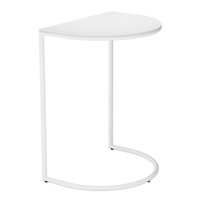 Журнальный столик EVEKIS Metal 60 х 40 см, белый