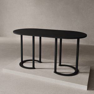 Журнальный стол DUHORSIX Low 100 х 50 см, черный