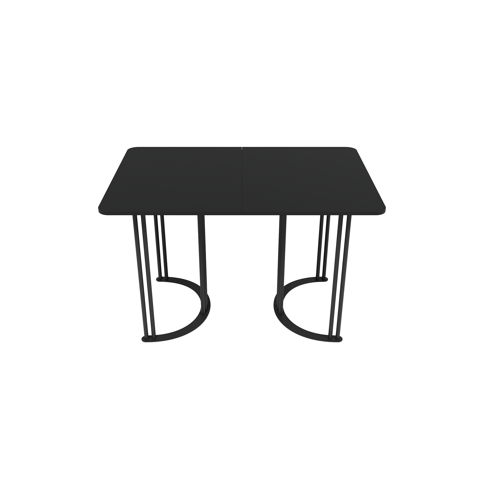 Обеденный раздвижной стол VIOLUR 120/190 х 80 см, черный